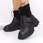Frauenstiefel mit Pelz 3mx18 schwarz | Mei