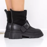 Frauenstiefel mit Pelz 3mx18 schwarz | Mei
