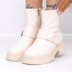 Frauenstiefel mit Pelz 3mx18 Beige | Mei