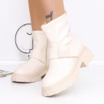 Frauenstiefel mit Pelz 3mx18 Beige | Mei