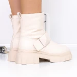 Frauenstiefel mit Pelz 3mx18 Beige | Mei