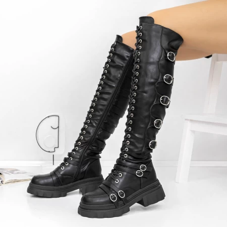 Low Heels von Frauen 3Zp6 schwarz Mei
