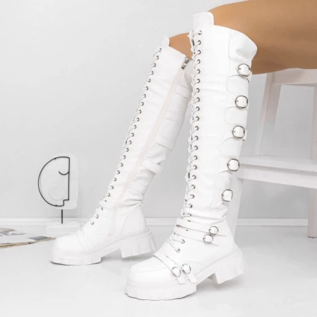 Low Heels von Frauen 3Zp6 Weiß Mei