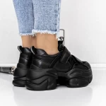 Sportschuhe auf der schwarzen Plattform 3WL71 Mei