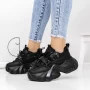 Sportschuhe auf der 3WL75 -Plattform schwarz | Mei