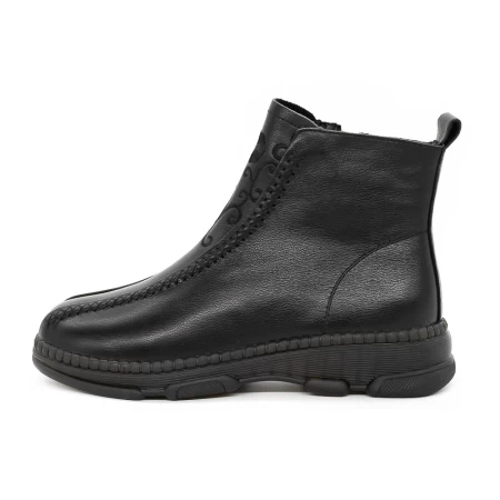 Frauenstiefel im Frühling-Jesień 8202 Black | Gebildet
