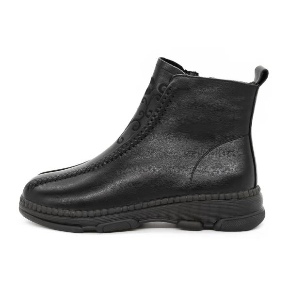 Frauenstiefel im Frühling-Jesień 8202 Black | Gebildet