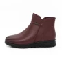 Frauenstiefel mit Pelz 822070m Kirsche Gebildet