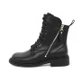 Frauenstiefel im Spring-Auto D5051E Black | Gebildet