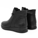 Frauenstiefel mit Pelz 822070m schwarz | Gebildet