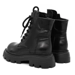 Frauenstiefel im Frühling-Autumn 21169-2 Schwarz | Gebildet