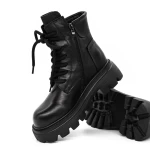 Frauenstiefel im Frühling-Autumn 21169-2 Schwarz | Gebildet