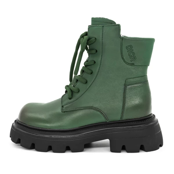 Frauenstiefel im Frühling-Autumn 21169-2 Grün | Gebildet