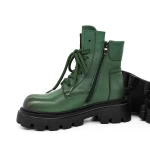 Frauenstiefel im Frühling-Autumn 21169-2 Grün | Gebildet