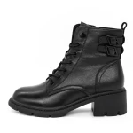 Frauenstiefel im Frühling-Autumn 101272m schwarz | Gebildet