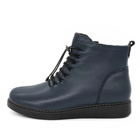 Frauenstiefel im Frühjahrsautum 955702 Blau Gebildet