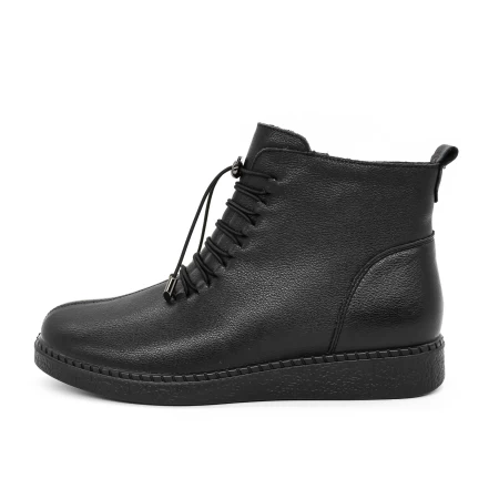 Frauenstiefel im Frühling-Autumn 955702 Black | Gebildet