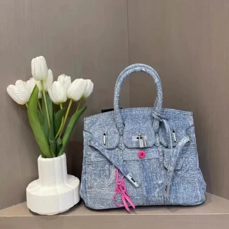 Handtasche 69119-1 Blau Mei