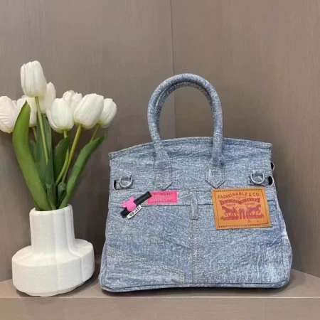 Handtasche 69119-1 Blau Mei