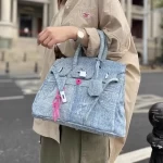 Handtasche 69119-1 Blau Mei