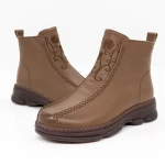 Frauenstiefel im Frühjahr 8202 Brown | Gebildet