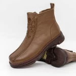 Frauenstiefel im Frühjahr 8202 Brown | Gebildet