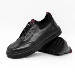 Herren Sportschuhe A110-1 Schwarz Franco Gerardo