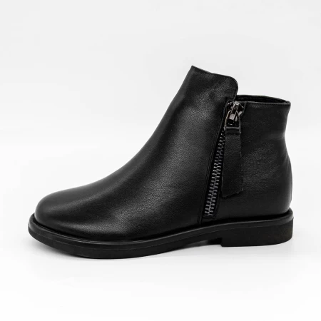 Frauenstiefel im Frühling-Autumn 9313 Black | Gebildet