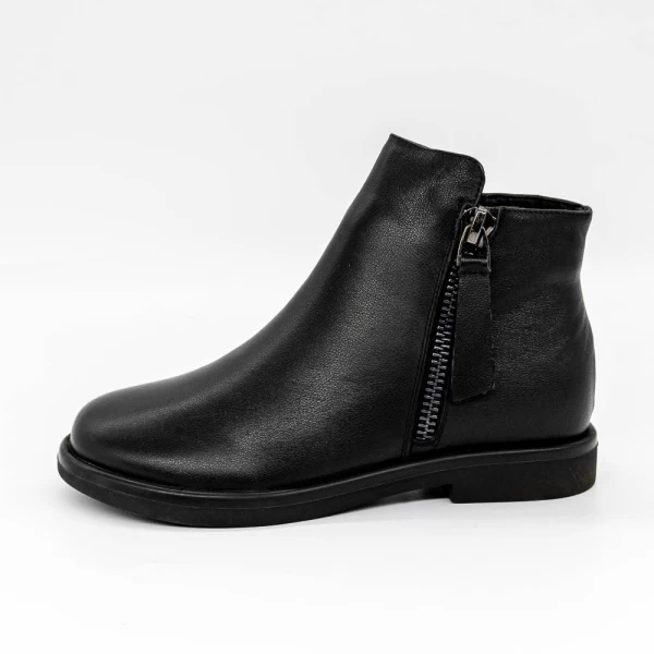 Frauenstiefel im Frühling-Autumn 9313 Black | Gebildet