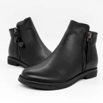 Frauenstiefel im Frühling-Autumn 9313 Black | Gebildet