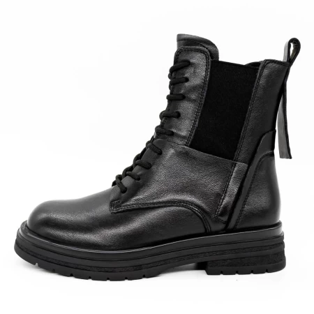 Frauenstiefel im Frühling-Autumn 20292 Black | Gebildet