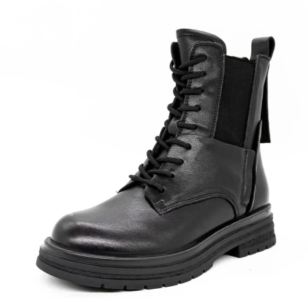 Frauenstiefel im Frühling-Autumn 20292 Black | Gebildet