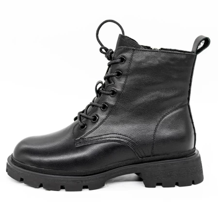 Frauenstiefel im Spring-Auto 50051 Black | Gebildet