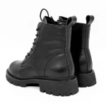 Frauenstiefel im Spring-Auto 50051 Black | Gebildet