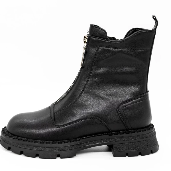 Frauenstiefel im Spring-Auto D39918e Black | Gebildet