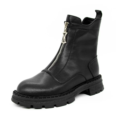 Frauenstiefel im Spring-Auto D39918e Black | Gebildet