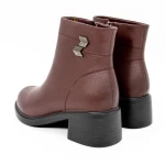Frauenstiefel in der Frühlings-Jessień 2915Q08 Kirsche Gebildet