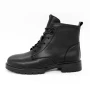 Frauenstiefel im Frühjahr 8301-22 Schwarz | Gebildet