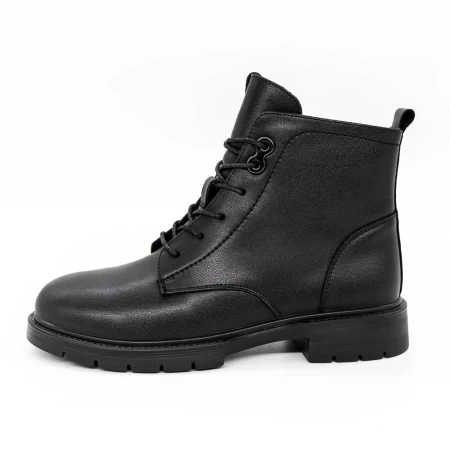 Frauenstiefel im Frühjahr 8301-22 Schwarz | Gebildet