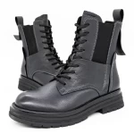 Frauenstiefel im Frühling-Autumn 20292 dunkelblau Gebildet