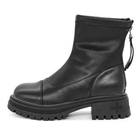 Frauenstiefel im Frühling-Autumn 8019 Black | Gebildet