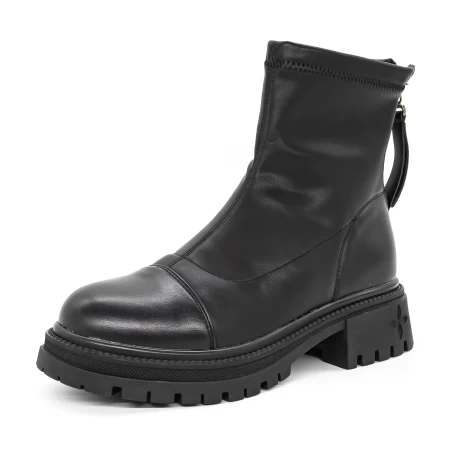 Frauenstiefel im Frühling-Autumn 8019 Black | Gebildet