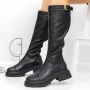 Low Heels von Frauen 8035 schwarz Gebildet