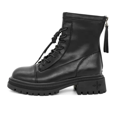 Frauenstiefel im Spring-Auto 8039 Black | Gebildet