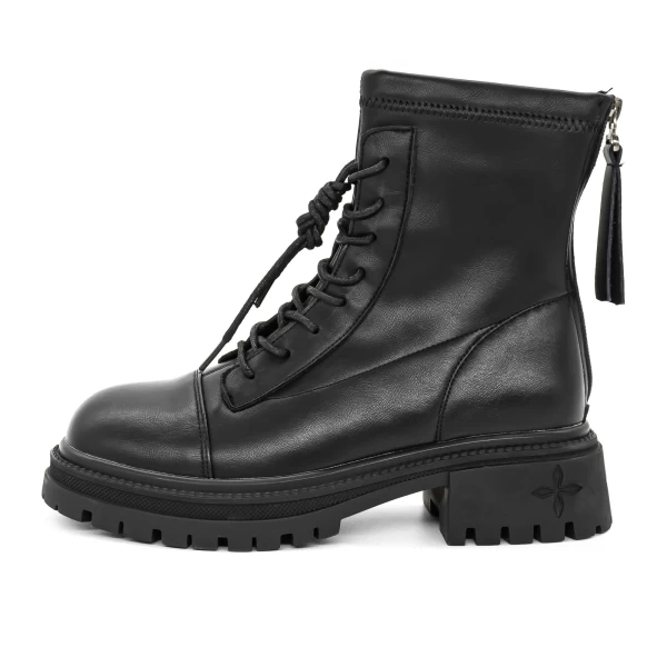 Frauenstiefel im Spring-Auto 8039 Black | Gebildet