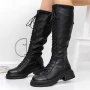 Niedrig -getötete Frauenstiefel 80391 Schwarz | Gebildet