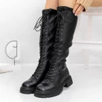 Niedrig -getötete Frauenstiefel 80391 Schwarz | Gebildet