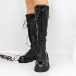 Niedrig -getötete Frauenstiefel 80391 Schwarz | Gebildet