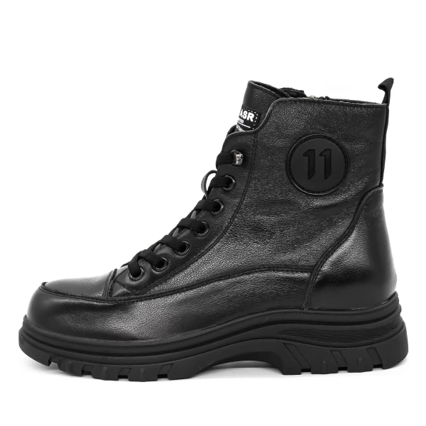 Frauenstiefel im Spring-Auto D912 Black | Gebildet