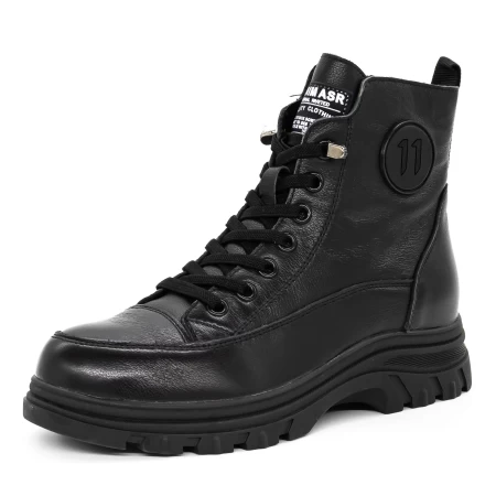 Frauenstiefel im Spring-Auto D912 Black | Gebildet